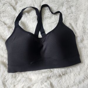 Avia criss cross padded black high compression sports bra size XL new with tags